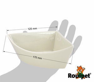 Rodipet® Ceramic Corner Toilet COMFORT – Size M