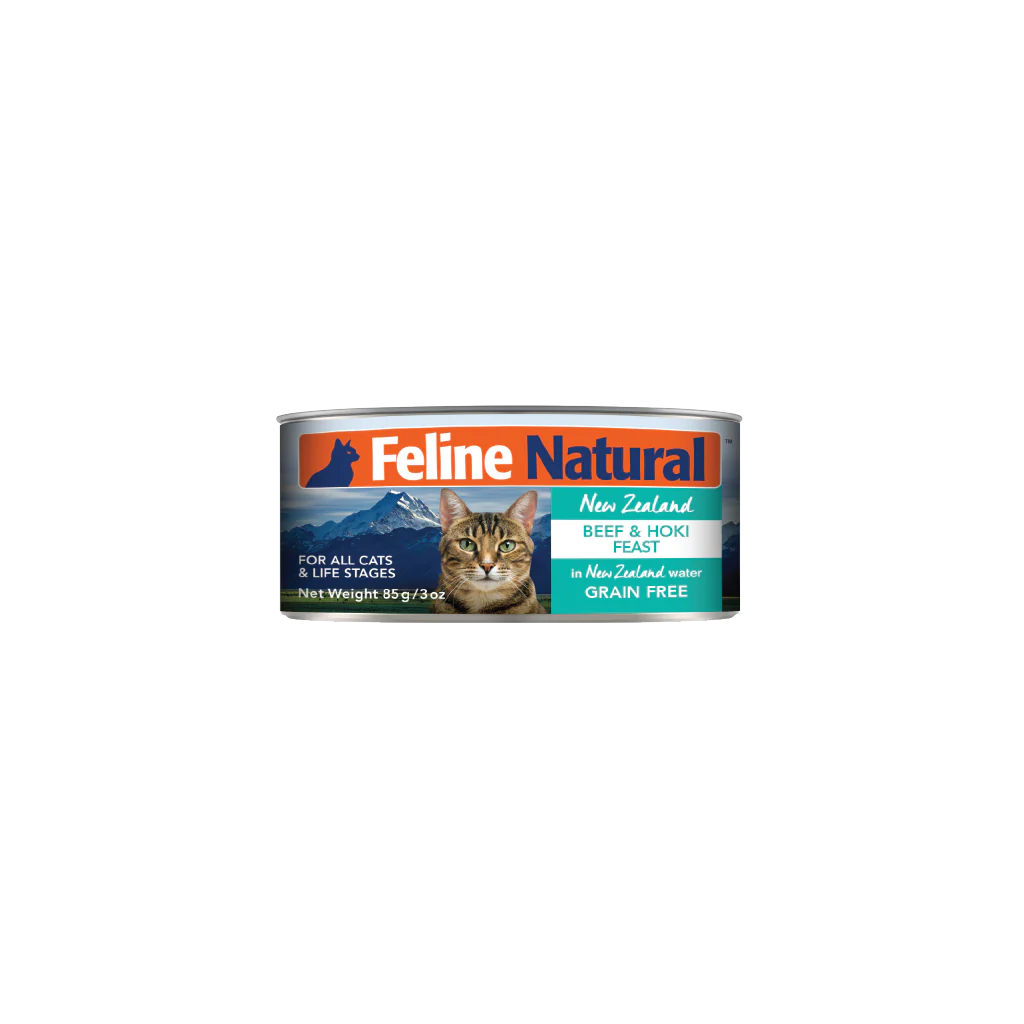 Feline Natural Canned - Beef & Hoki