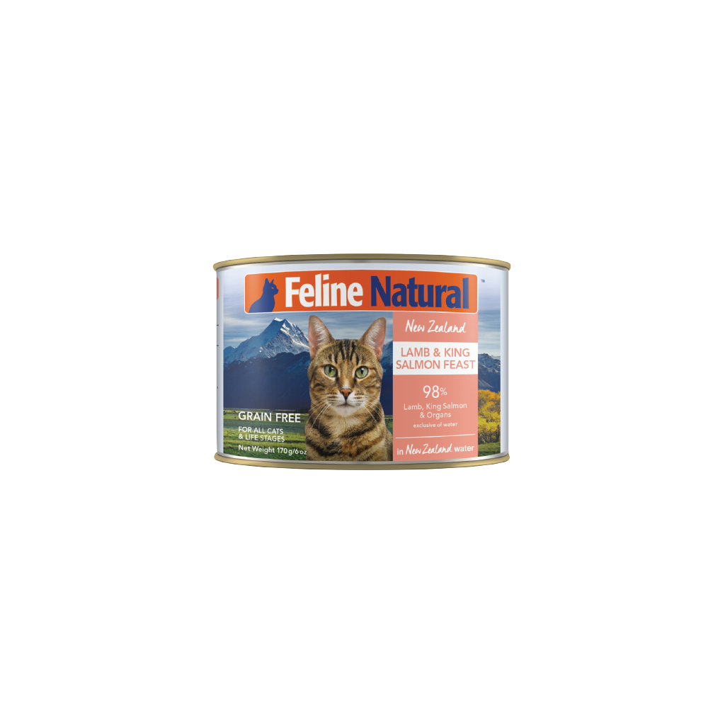 Feline Natural Canned - Lamb & King Salmon