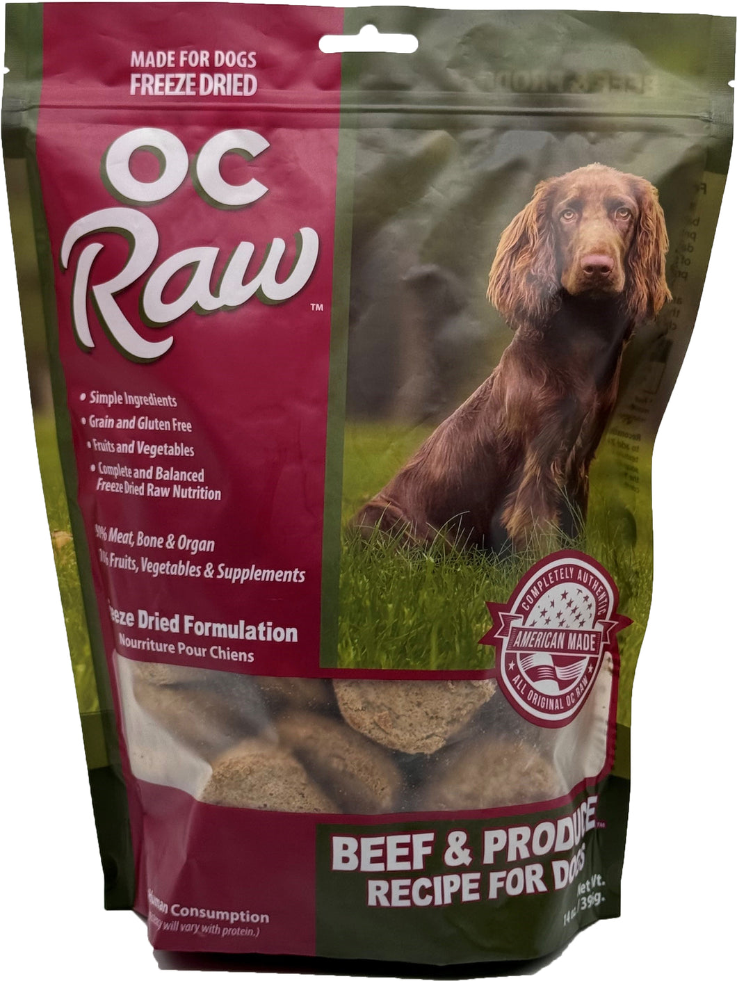 OC Raw Sliders - Beef & Produce