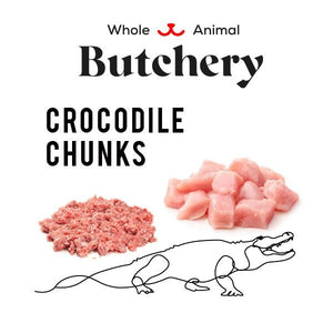 WAB - Crocodile Meat Chunks Minced 1kg