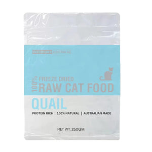 Freeze Dry Australia - Raw Cat Food Quail