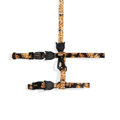 Zee.Cat Harness + Leash Set - Bossa Banana
