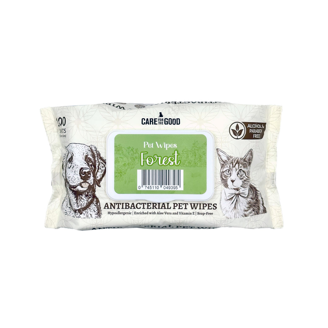 Care For The Good - Pet Wipes (Forest)