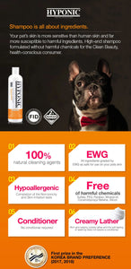 Hyponic - Hypoallergenic Shampoo (Puppy & Short Coat)