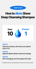 Hyponic - SHOW Cypress Water Shampoo (Deep Cleanse) 500ml