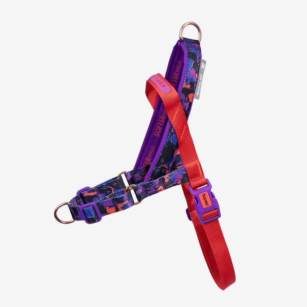 ZeeDog Softer Walk Harness - Reebok Court