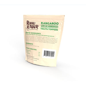 Raw Rawr - Kangaroo with Blueberries Treats