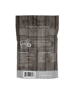 SBF Freeze Dried Lamb Liver Treats 3oz