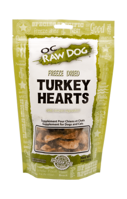 Oc Raw - Freeze Dried Turkey Hearts