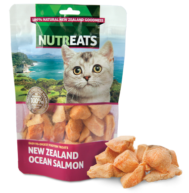 Clearance - NuTreats Ocean Salmon Bites (for Cats)