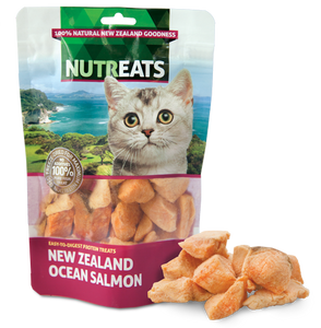 Clearance - NuTreats Ocean Salmon Bites (for Cats)