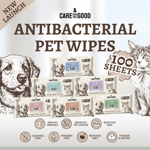 Care For The Good - Pet Wipes (Baby Powder)