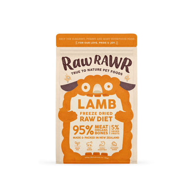 Clearance - Raw Rawr Freeze Dried Balanced Diet - Lamb 400g