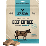 Vital Essentials® Freeze-Dried Mini Dog Food Patties - Beef