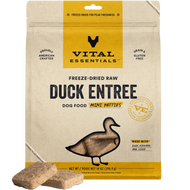 Vital Essentials® Freeze-Dried Mini Dog Food Patties - Duck