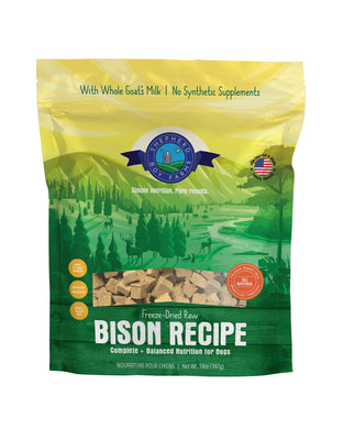 SBF Freeze Dried Bison Receipe 14oz