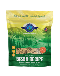 SBF Freeze Dried Bison Receipe 14oz