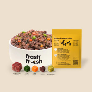 FrashFresh Cooked Dog Food with NutriAbsorb™ (Low-Allergen Kangaroo)