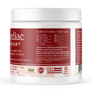 Clearance - Fera Pet Organics - Cardiac Support for Dogs and Cats