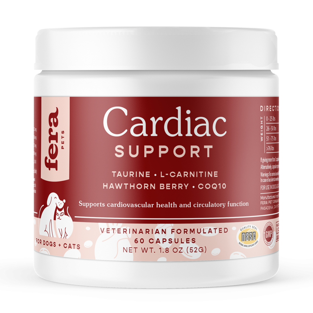 Clearance - Fera Pet Organics - Cardiac Support for Dogs and Cats