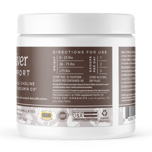 Fera Pet Organics - Liver Support For Dogs And Cats