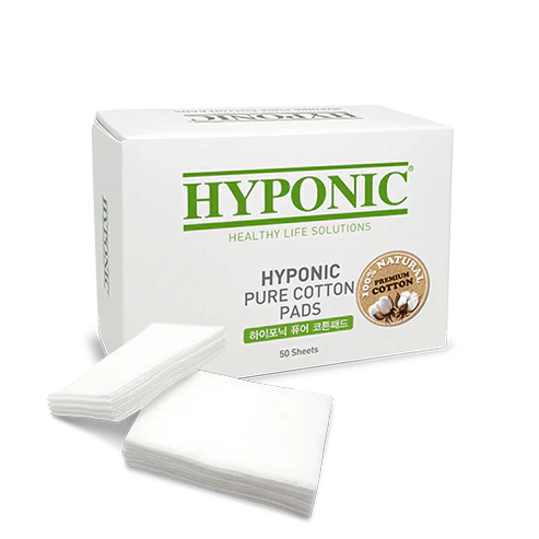 Hyponic - Pure Cotton Pads (50sheets)