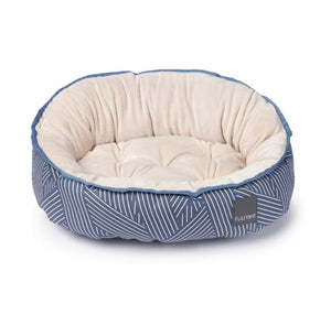 FuzzYard Reversible Bed - Thornbury Aegean Blue