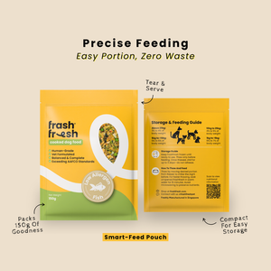 FrashFresh Cooked Dog Food with NutriAbsorb™ (Low-Allergen Fish)