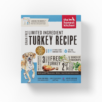 Limited Ingredient Turkey & Parsnip Recipe (Marvel)