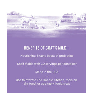 Honest Kitchen - Instant Goat's Milk with Probiotics