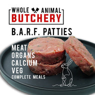 Frozen Whole Rabbit Patties - Barf