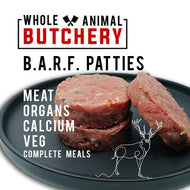 Frozen Venison Patties - Barf