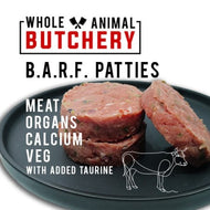 WAB - Frozen Beef Patties - Barf