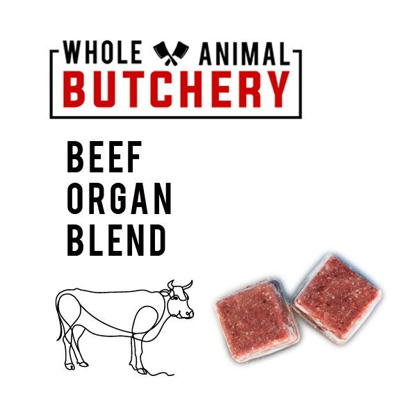 WAB Frozen Raw Beef Organ Blend
