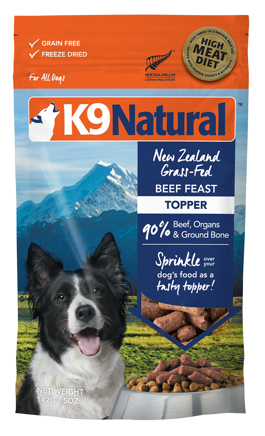 K9 Natural Freeze Dried - Beef Toppers