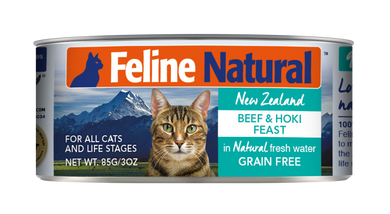 Feline Natural Canned - Beef & Hoki