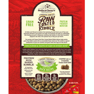 Cage-Free Duck Raw Coated Kibble - 3.5lb