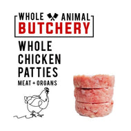 WAB Frozen Whole Chicken Patties