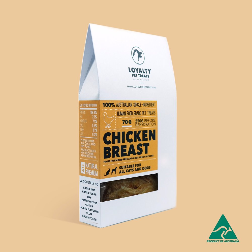 Loyalty Pet Treats - Chicken Breast – SgPetstop