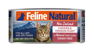 Feline Natural Canned - Chicken & Venison