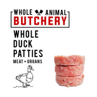 WAB Frozen Whole Duck Patties