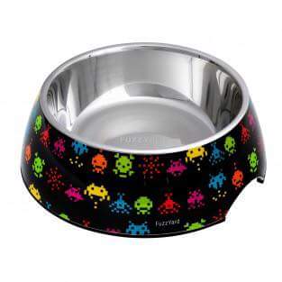 Space Raiders Easy Feeder Bowl