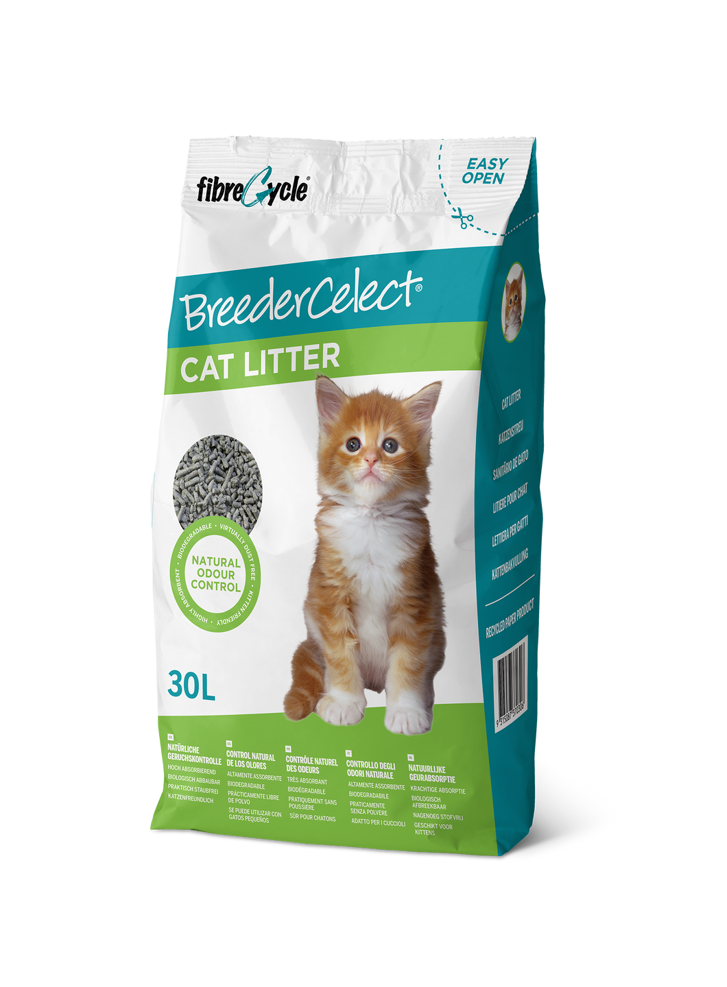Breeder Celect Cat Litter - 30L