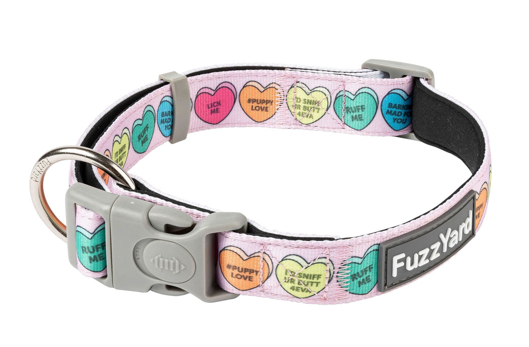 FuzzYard Dog Collar - Candy Hearts