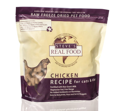 Steves Real Food Freeze Dried Nuggets - Chicken