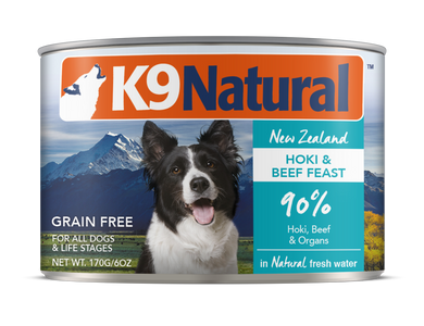 K9 Natural Canned - Hoki & Beef