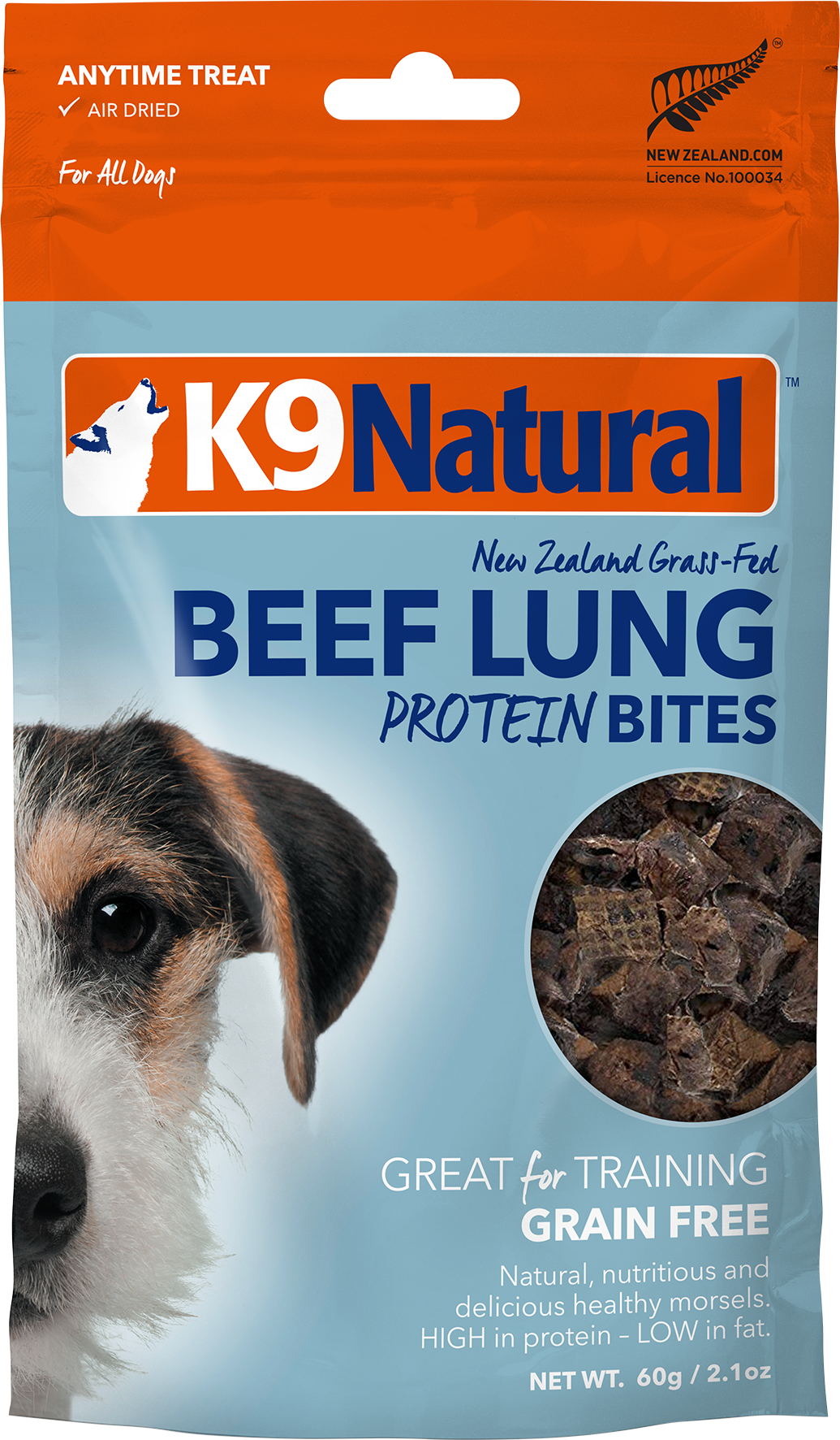 K9 Natural - Beef Lung Protein Bites