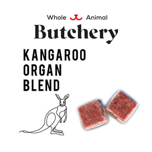 WAB Frozen Raw Kangaroo Organ Blend