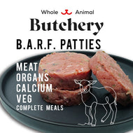 Frozen Lamb Patties - Barf